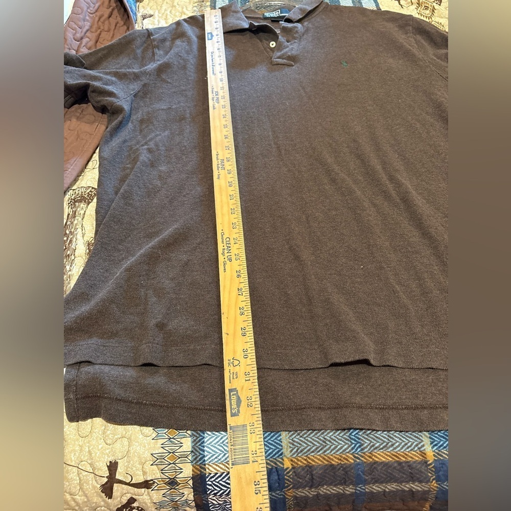 Polo by Ralph Lauren Men's Nutmeg Brown Polo Shirt men’s XXL - Picture 8 of 9